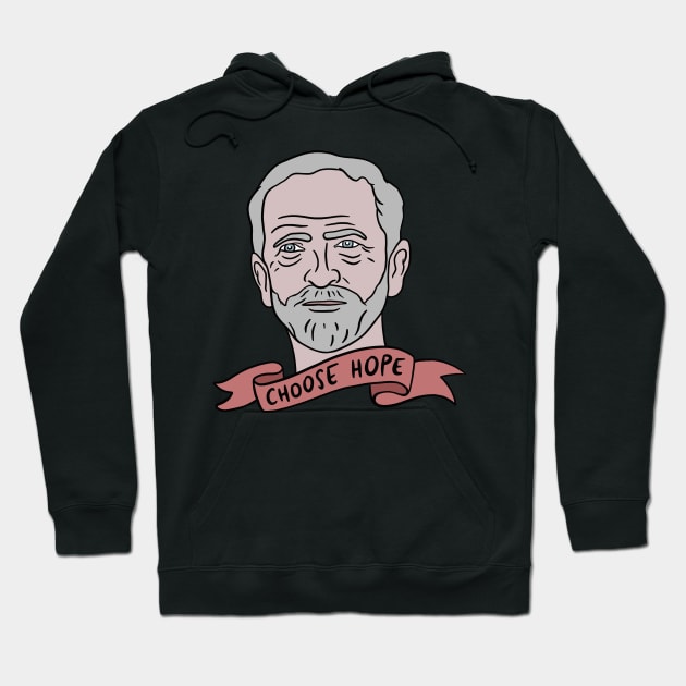 Jeremy Corbyn - Choose Hope Hoodie by isstgeschichte